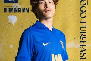 官方：英冠伯明翰城從雷恩簽下30歲日本前鋒古橋亨梧，合同3年