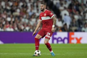 米體：尤文有意斯圖加特后衛(wèi)沙博特，希望以1500萬歐元簽下球員