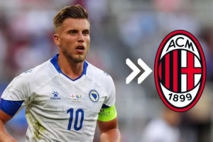 意媒：米蘭前鋒預(yù)算2000萬到2500萬歐，有意斯圖加特的德米洛維奇