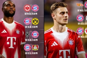 拜仁第6到第9輪將連戰(zhàn)法鷹&多特&門興&藥廠 10月19日凌晨國家德比