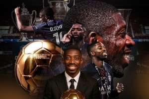 法國足球主編：登貝萊獲得金球獎(jiǎng)在所有大洲投票中都很明確