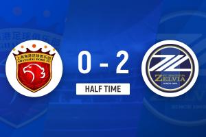 半場-傅歡烏龍相馬勇紀(jì)破門 上海海港0射門暫0-2町田澤維亞