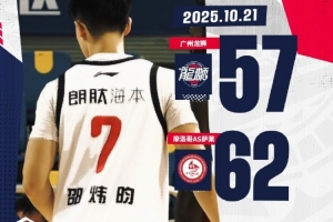 洲俱杯國際職業(yè)籃球冠軍賽：邵煒昀17分 廣州不敵摩洛哥AS薩萊