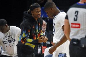 Shams：莫蘭特今天可以出戰(zhàn)與鵜鶘的揭幕戰(zhàn) 沒(méi)有時(shí)間限制