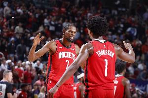 五連勝！KD僅得11分享受包夾 火箭3核驅(qū)動(dòng)體系成型無(wú)需再要莫蘭特