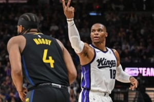 湖人火箭五連勝；雷霆終于輸了；三雙王們的記錄