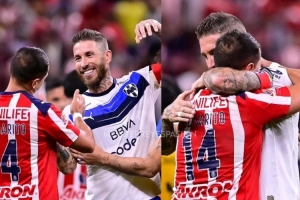 打破9個(gè)月進(jìn)球荒！小豌豆補(bǔ)時(shí)破門痛哭落淚 拉莫斯擁抱安慰小老弟