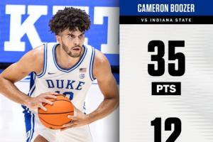 狀元熱門！布澤爾兒子16中13狂轟35+12+5+3+3集錦 上半場(chǎng)10投9中