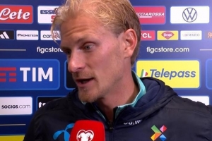 挪威中場：意大利保持上半場的表現(xiàn)，完全有能力去世界杯