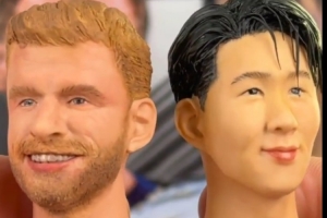 即將交手！美職聯(lián)社媒曬手工制作穆勒、孫興慜頭雕視頻