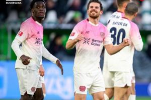 有能！尤爾曼接手藥廠德甲7勝1平只輸拜仁 聯(lián)賽第12北伐至第2??