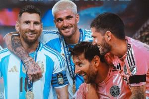 跟著梅老板有肉吃!德保羅與梅西共奪5冠：世界杯+美洲杯+東部冠軍