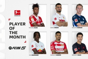 德甲11月最佳球員候選：奧利塞、翁達(dá)夫、多基、馬扎在列