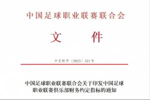 重罰！中足聯(lián)官方：俱樂部與球員簽陰陽合同一經(jīng)查出，將處以降級