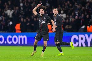 維蒂尼亞：轉(zhuǎn)發(fā)帶慶祝來(lái)自工作人員的建議 巴黎會(huì)全力回榜首