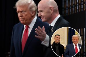 特朗普：梅西很出色，就像C羅一樣，幾天前我見(jiàn)過(guò)C羅