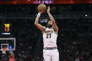 炸裂輸出！賈馬爾·穆雷打滿首節(jié)13中10爆砍23分2助 三分3中1