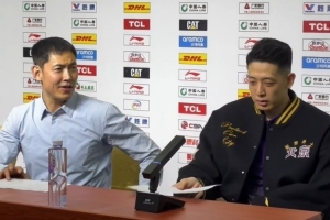 沈梓捷稱想上去帶著年輕人打潛力賽 主帥張慶鵬打趣：我也想打
