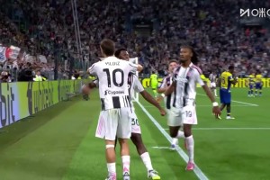 尤文打破僵局！伊爾迪茲強(qiáng)突橫傳門前，戴維搶點(diǎn)破門！