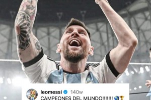 7460萬(wàn)贊！3年過(guò)去了梅西贏得世界杯帖子仍然是INS史上點(diǎn)贊最多的