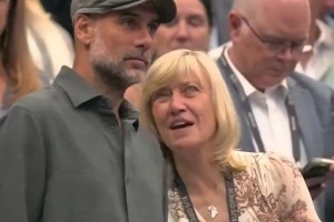 能不能帶幾個球員回去！瓜迪奧拉此前現(xiàn)身美網(wǎng)觀賽！