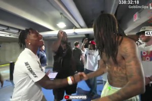 夢幻聯(lián)動！甲亢哥偶遇JJJ和莫蘭特，向二人介紹華為手機(jī)！